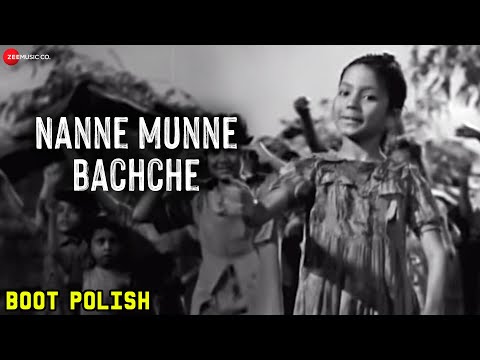 Nanne Munne Bachche | Boot Polish | David | Asha Bhosle &amp; Mohammed Rafi | Shankar Jaikishan