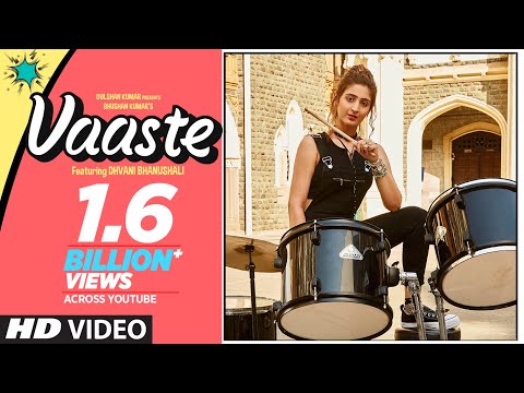 Vaaste Song: Dhvani Bhanushali, Tanishk Bagchi | Nikhil D&#039;Souza | Bhushan Kumar | Radhika R, Vinay S