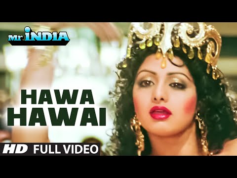 &#039;Hawa Hawai&quot; Mr. India - Full VIDEO Song | Sridevi | Kavita Krishnamurthy