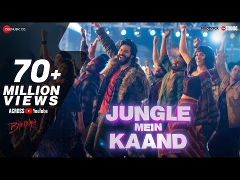 Jungle Mein Kaand - Bhediya | Varun D, Kriti S| Sachin-Jigar,Vishal D,Sukhwinder,Siddharth,Amitabh B