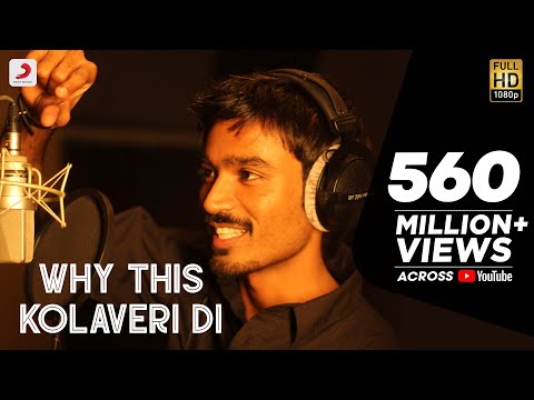 3 - Why This Kolaveri Di Official Video | Dhanush | Anirudh Ravichander | Shruti Haasan