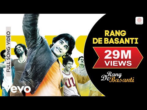 A.R. Rahman - Rang De Basanti |Aamir Khan, Soha Ali Khan |Daler Mehndi |Best Video