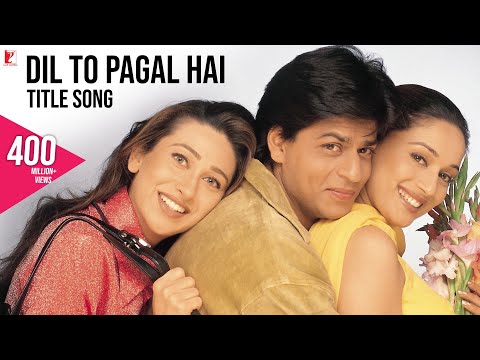 Dil To Pagal Hai Song | Shah Rukh Khan, Madhuri, Karisma, Akshay | Lata Mangeshkar, Udit Narayan