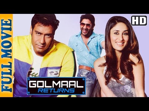 Golmaal Returns (HD) - Full Movie - Ajay Devgan - Arshad Warsi - Superhit Comedy Movie