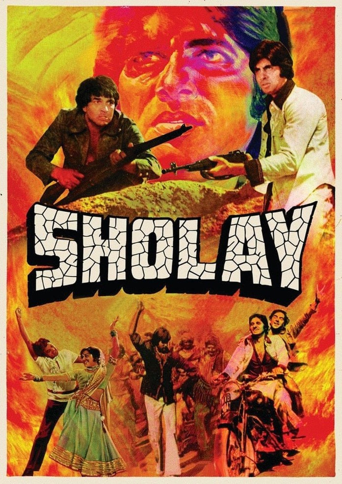 インド映画DVD 英語字幕付き Sholay