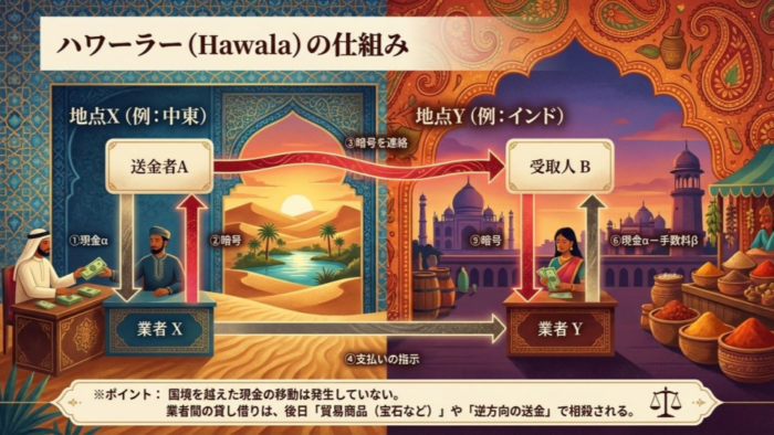 ハワーラーの仕組み