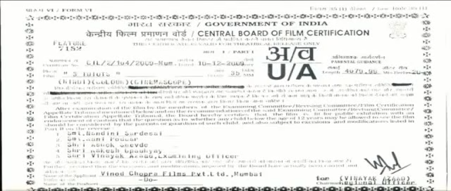 CBFC Certification